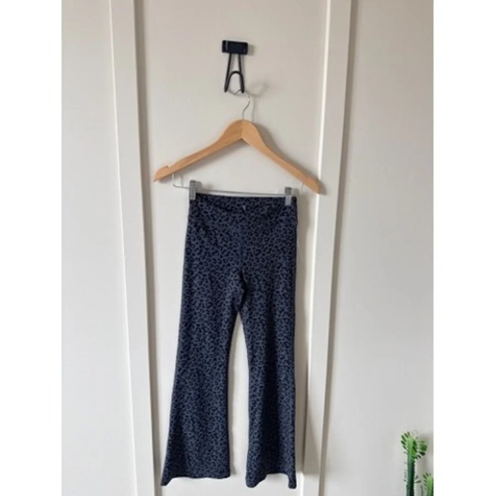Yogalicious Girls Terry Pullover Hoodie and Leopard Flare Pant Set Charcoal L 12